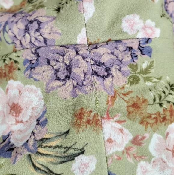 House of CB Charlotte peony print midi sundress - Picture 6 of 7